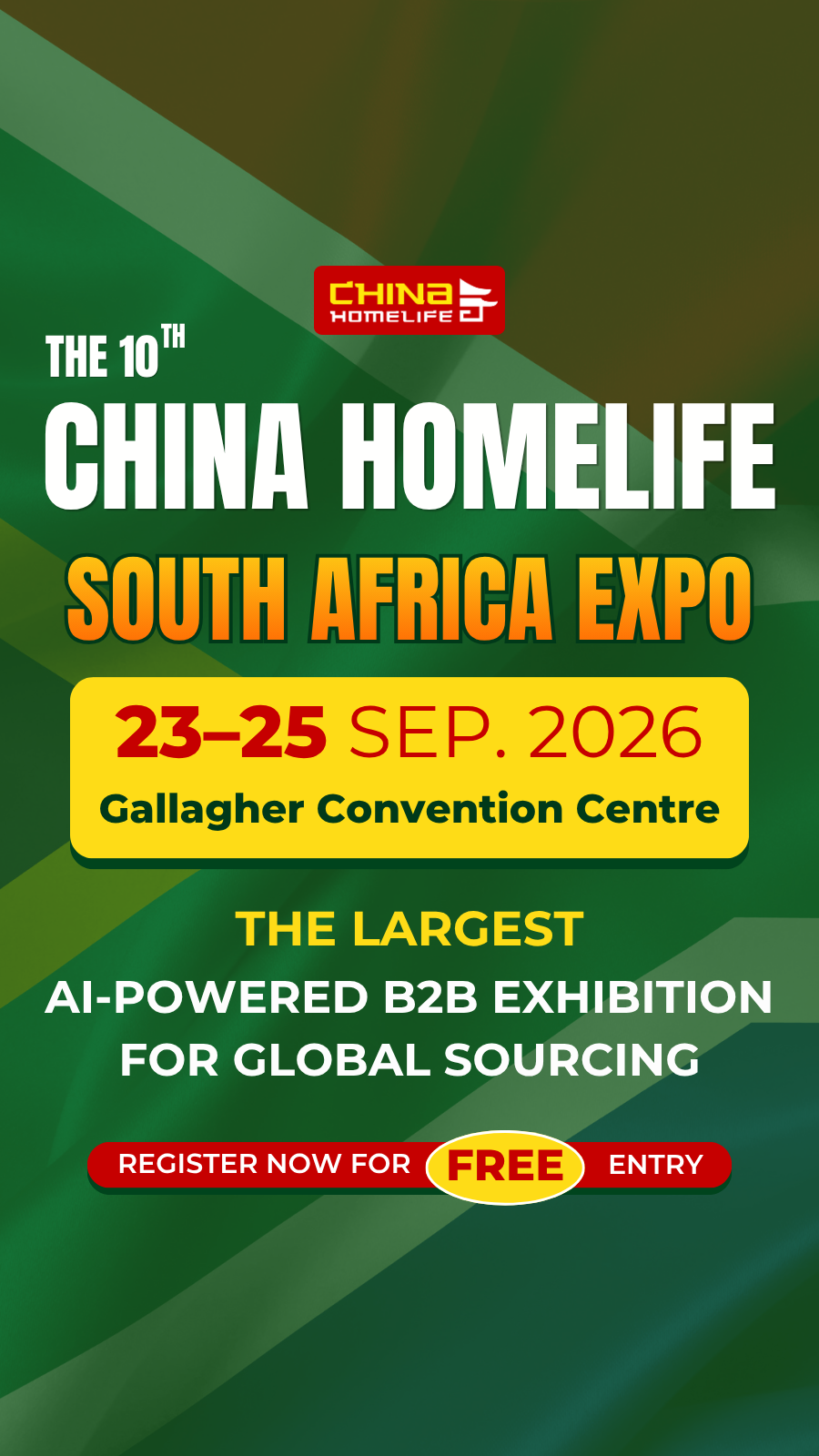 China Homelife South Africa Facebook ad
