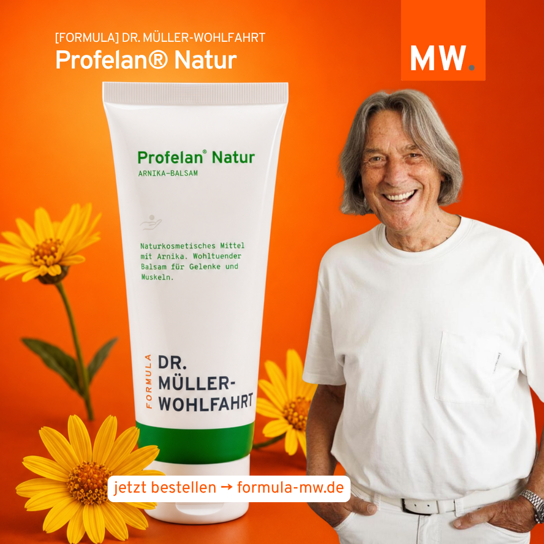Formula MW Facebook ad: Wohltuender Balsam mit Arnika