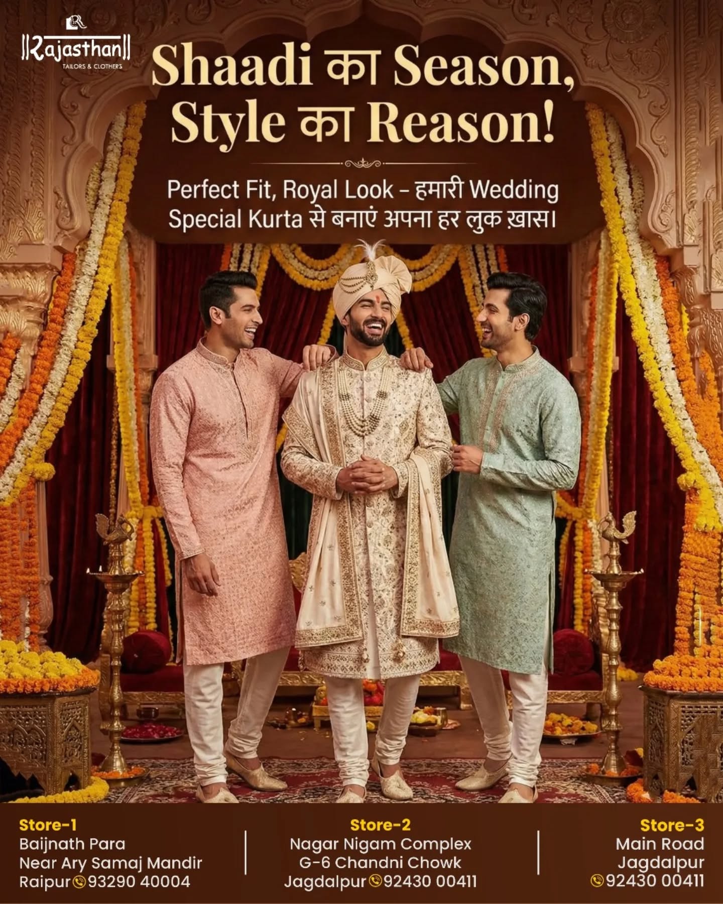 Rajasthan Tailor Facebook ad: Shaadi ka Season ON hai… aur Royal Look…