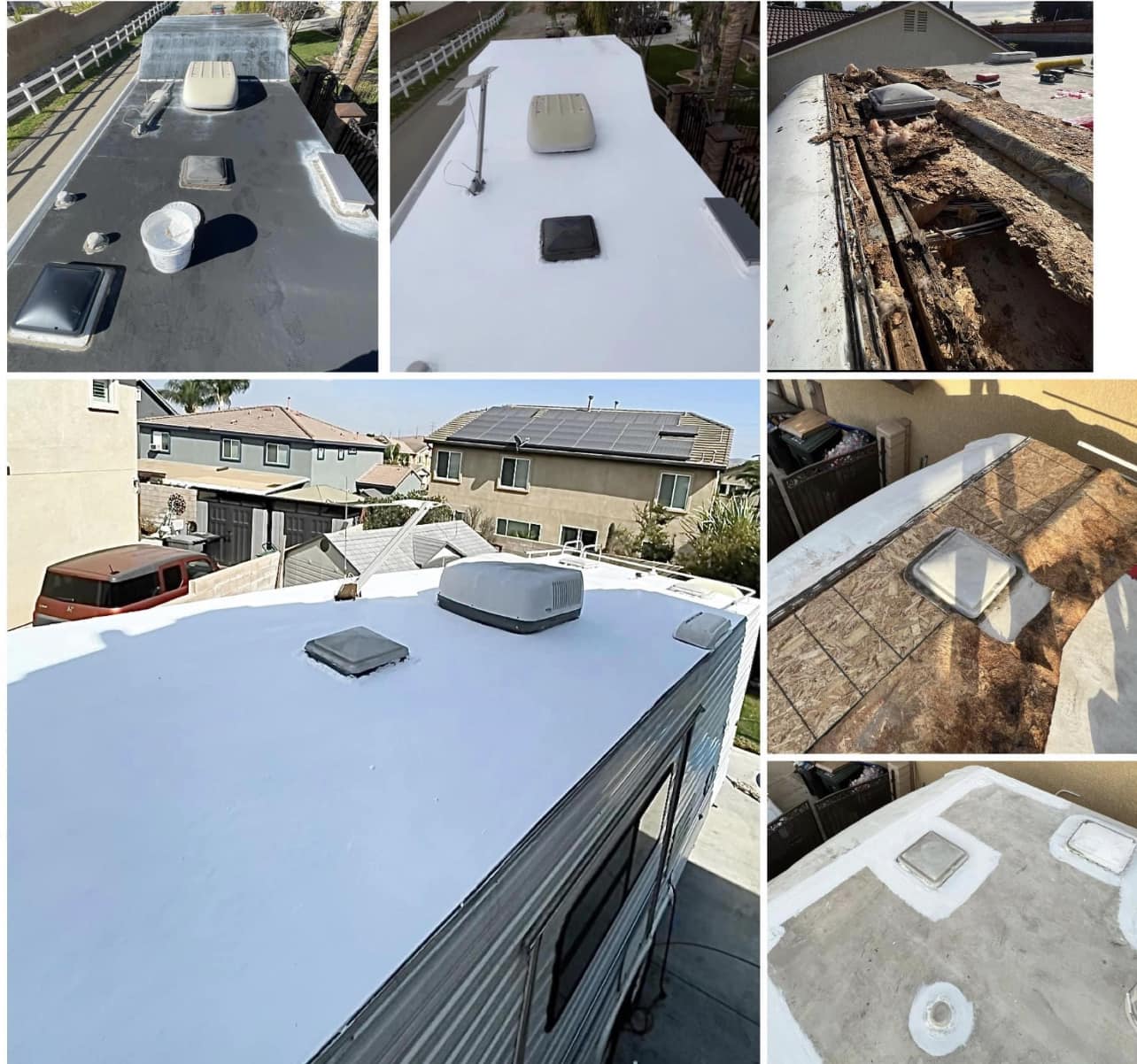Mobile RV and trailer Roof Repair Facebook ad