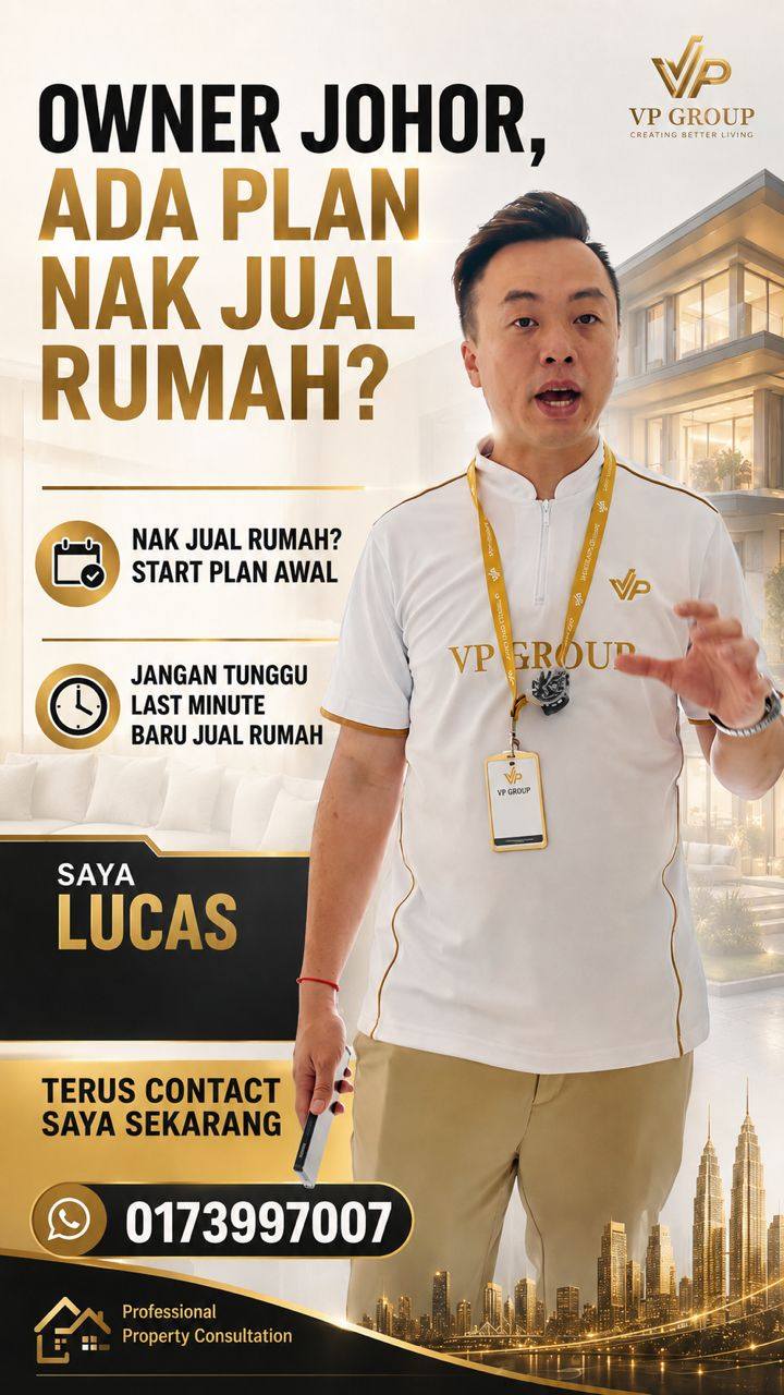 Rumah Mampu Milik Johor - VP RUMAH Facebook ad: PEMILIK RUMAH JOHOR, NAK JUAL RUMAH? Adakah anda ada niatโฆ