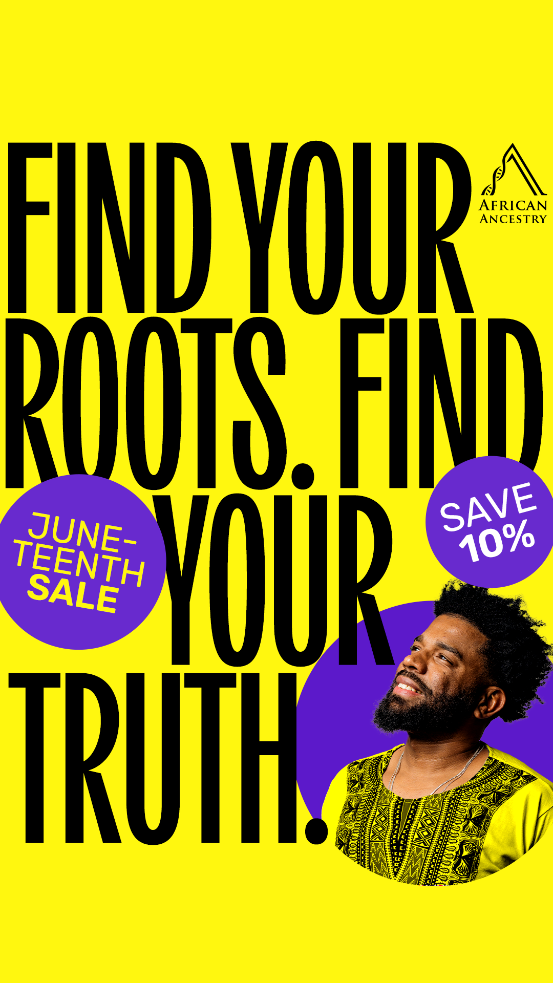 African Ancestry Facebook ad
