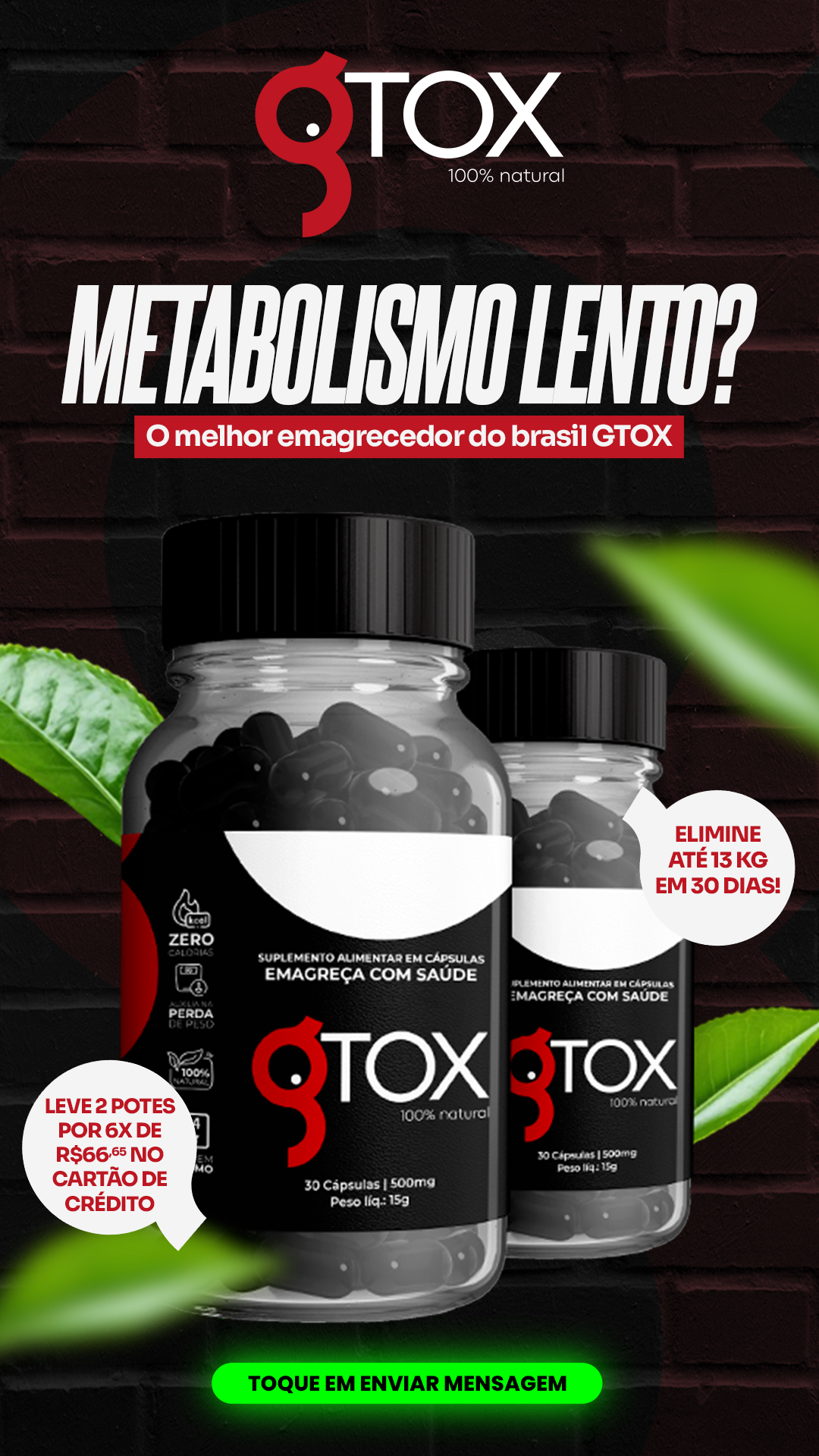 Gtox Facebook ad