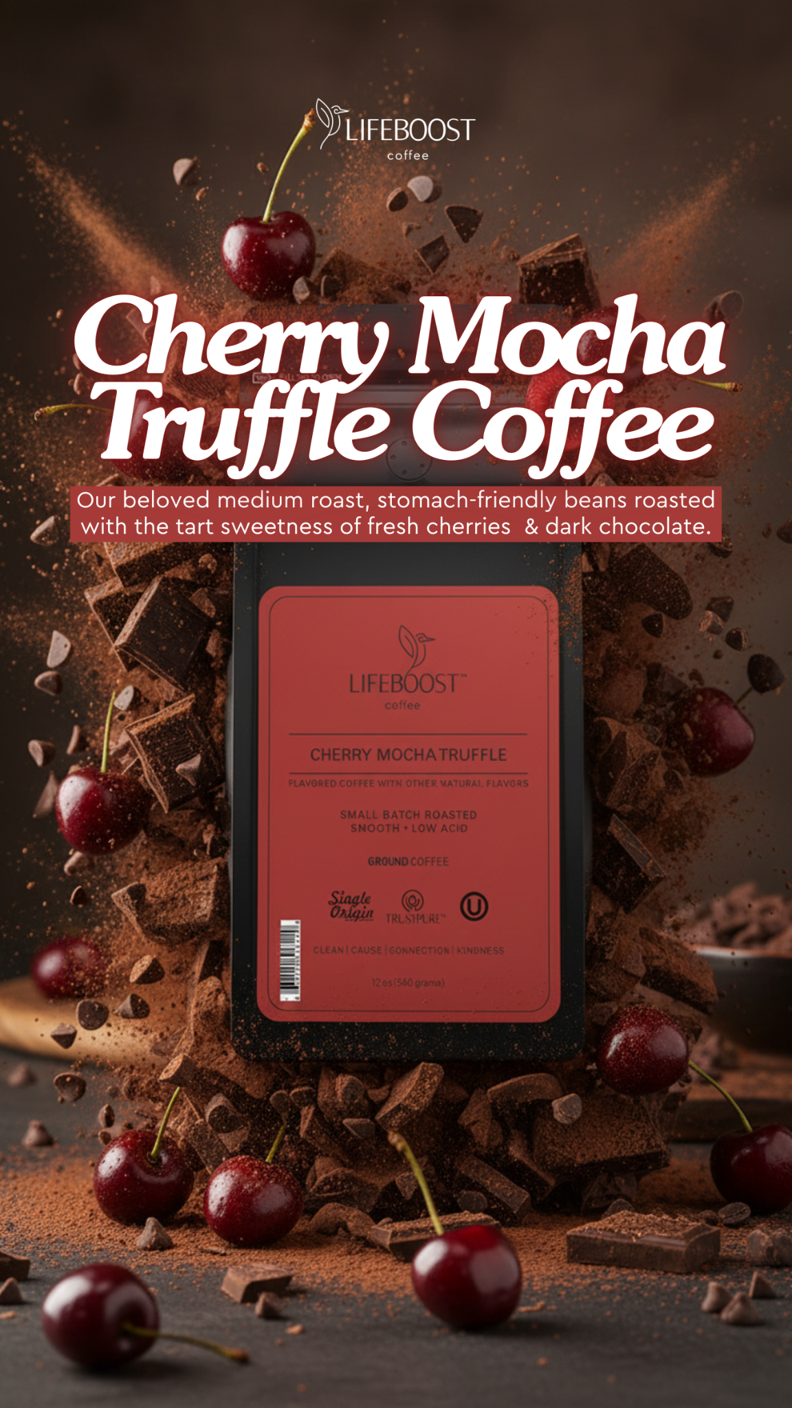 Lifeboost Coffee Facebook ad