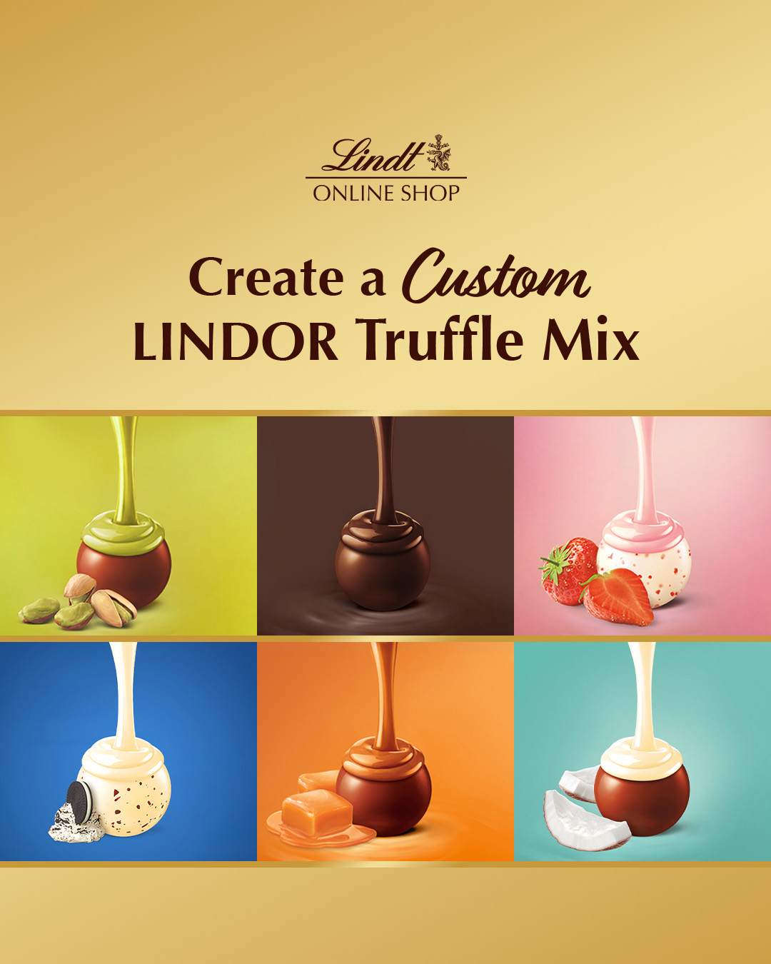 Lindt Facebook ad