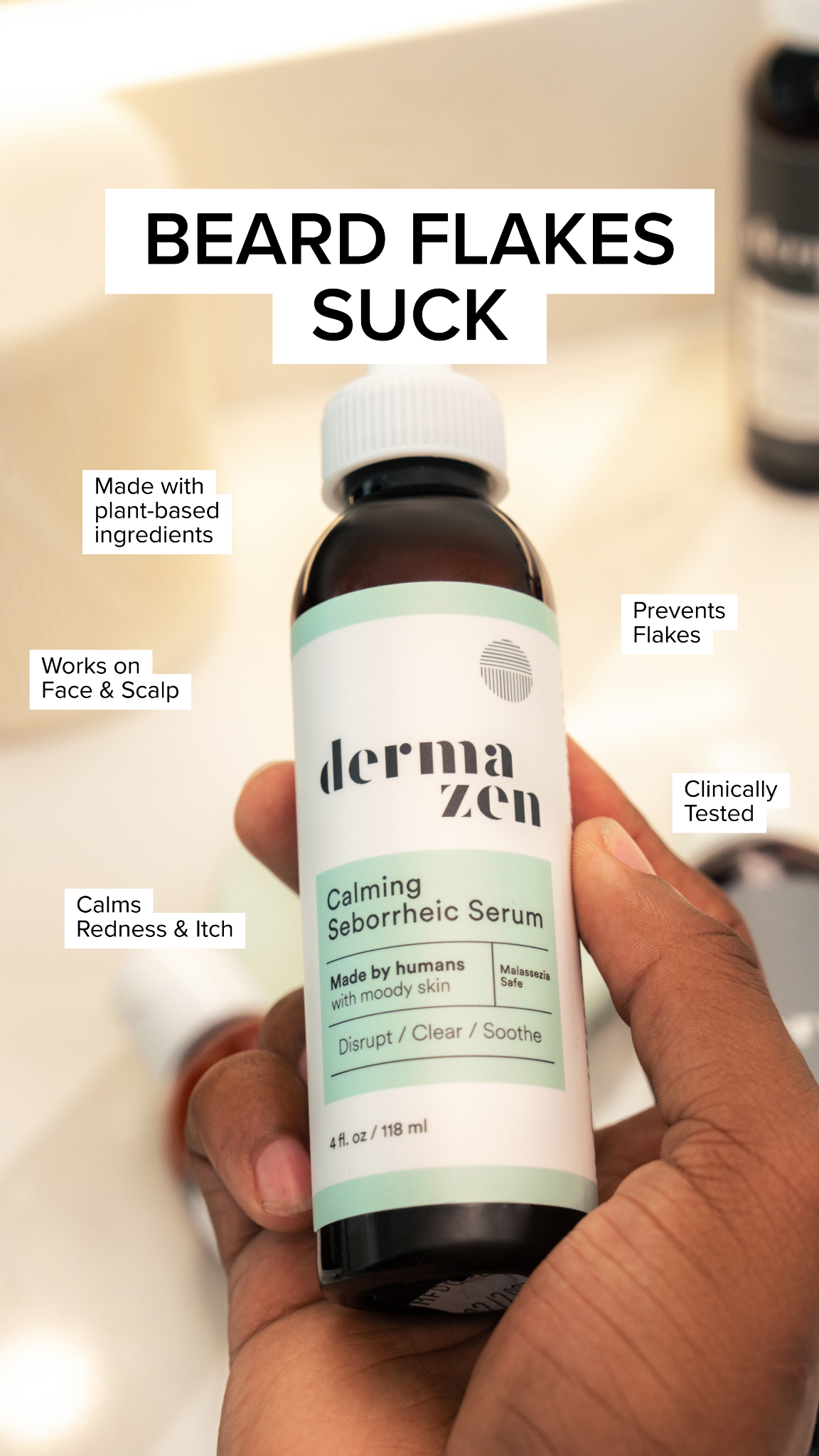 Dermazen Facebook ad