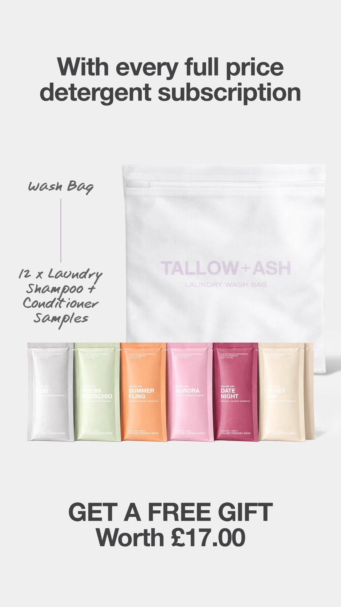 Tallow + Ash Facebook ad