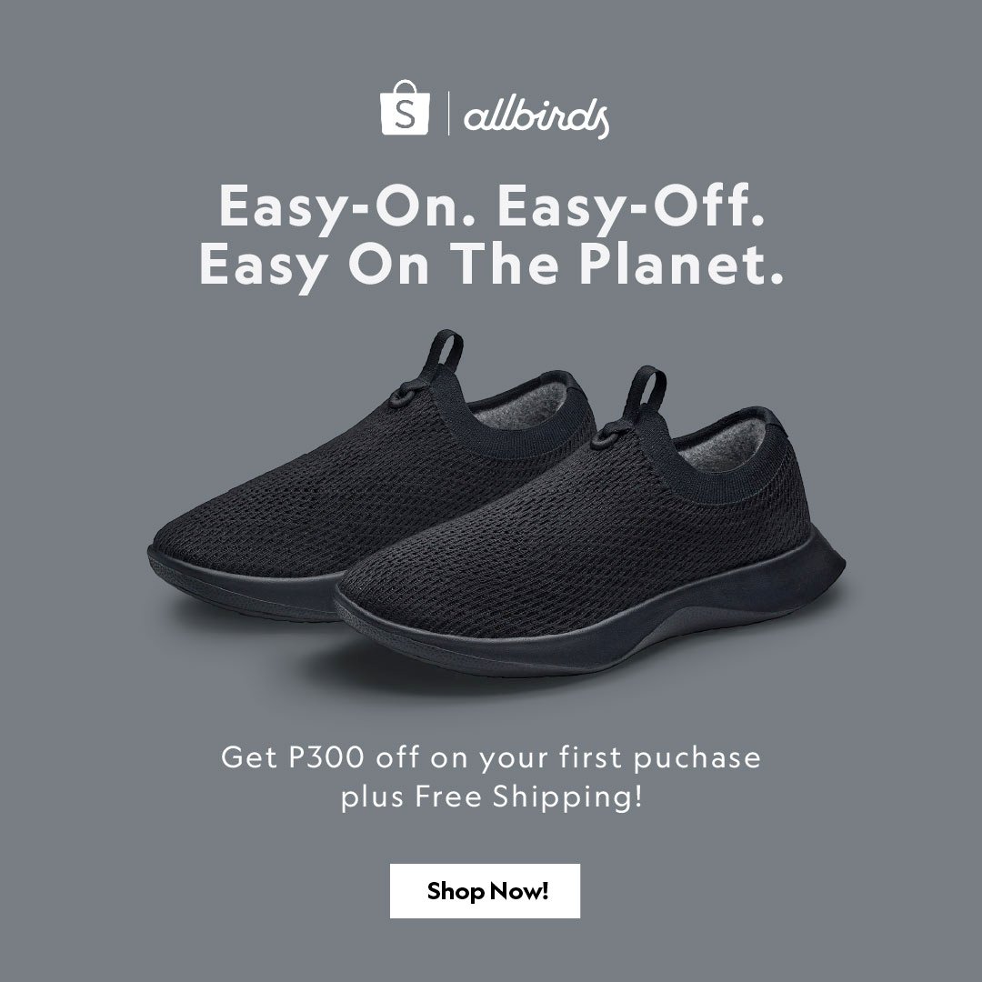 Allbirds Philippines Facebook ad
