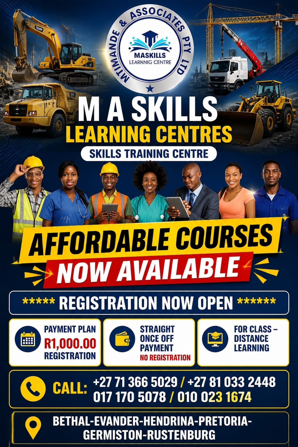 M A Skills Learning Centres Facebook ad: September Present for you