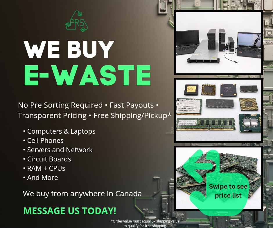JD Wells Facebook ad: We Buy RAM, CPUs, Motherboards, Circuit Boards & Computer…