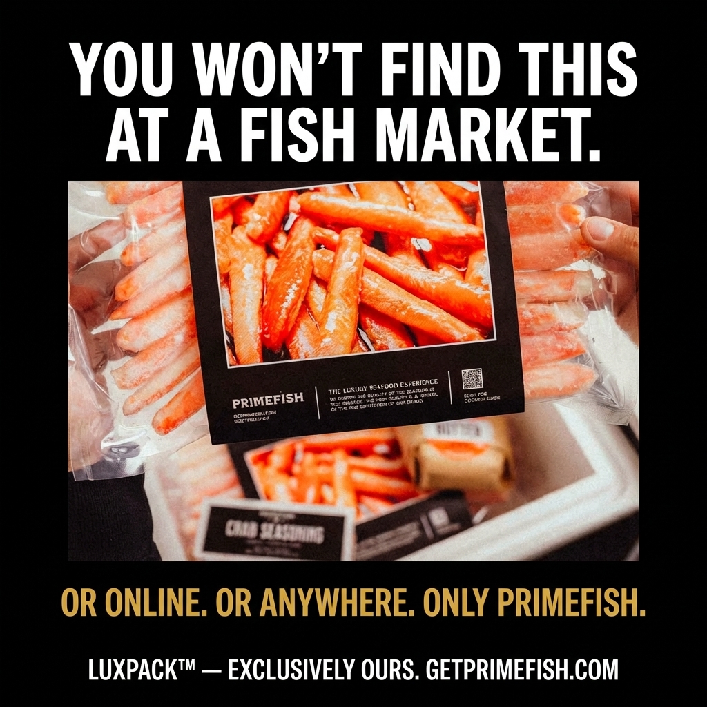 PrimeFish Seafood Co. Facebook ad