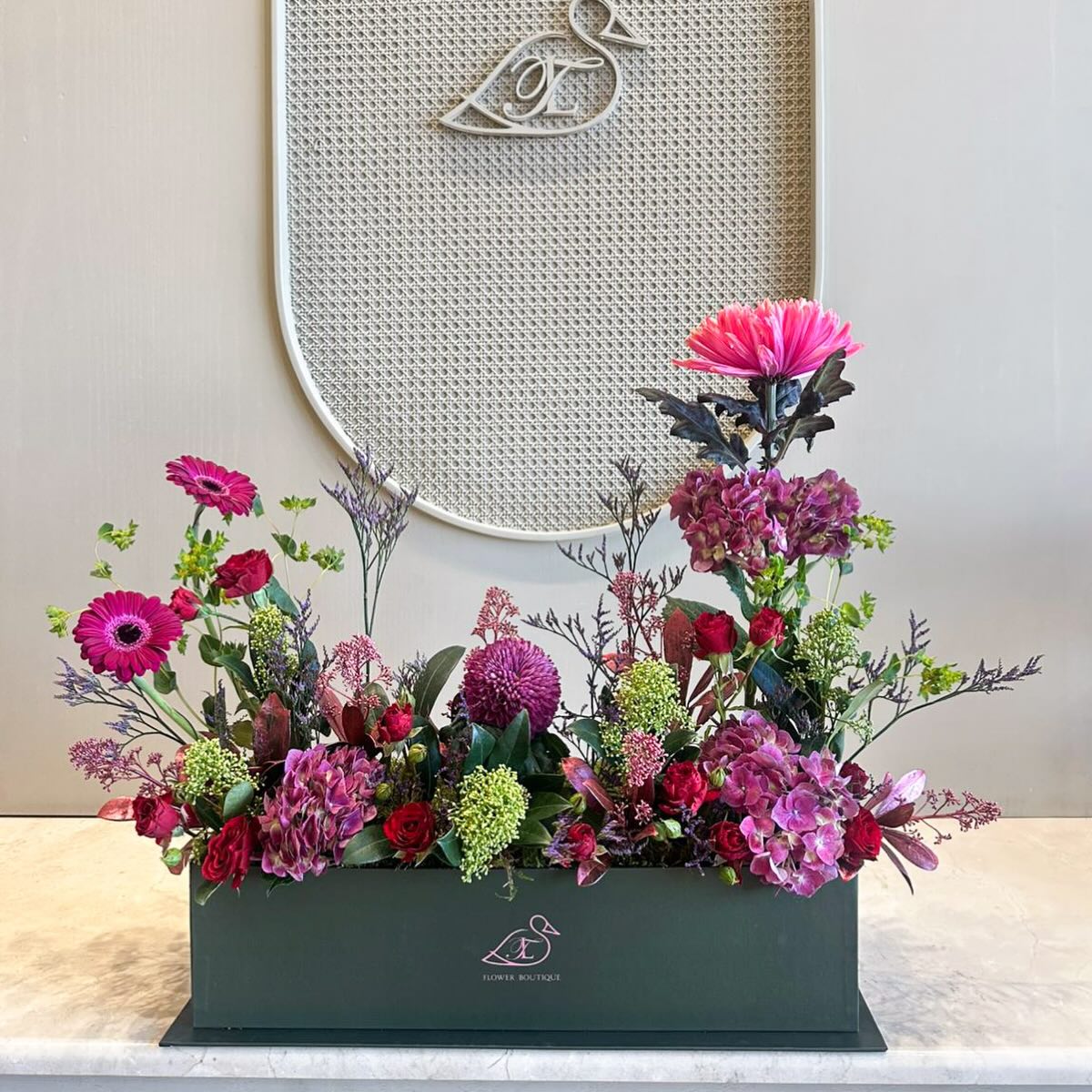 Flower boutique Facebook ad: دردش معنا