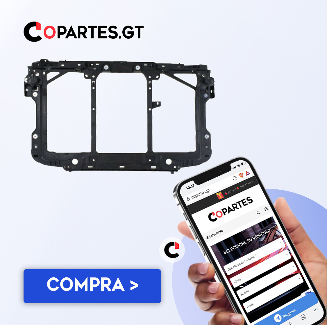 Copartes.Gt Repuestos Nuevos Facebook ad