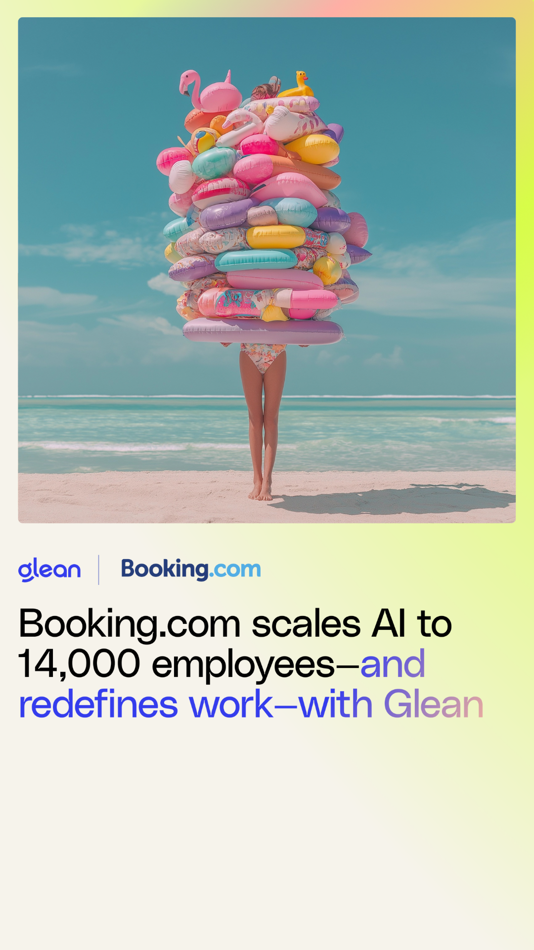 Glean Work Facebook ad