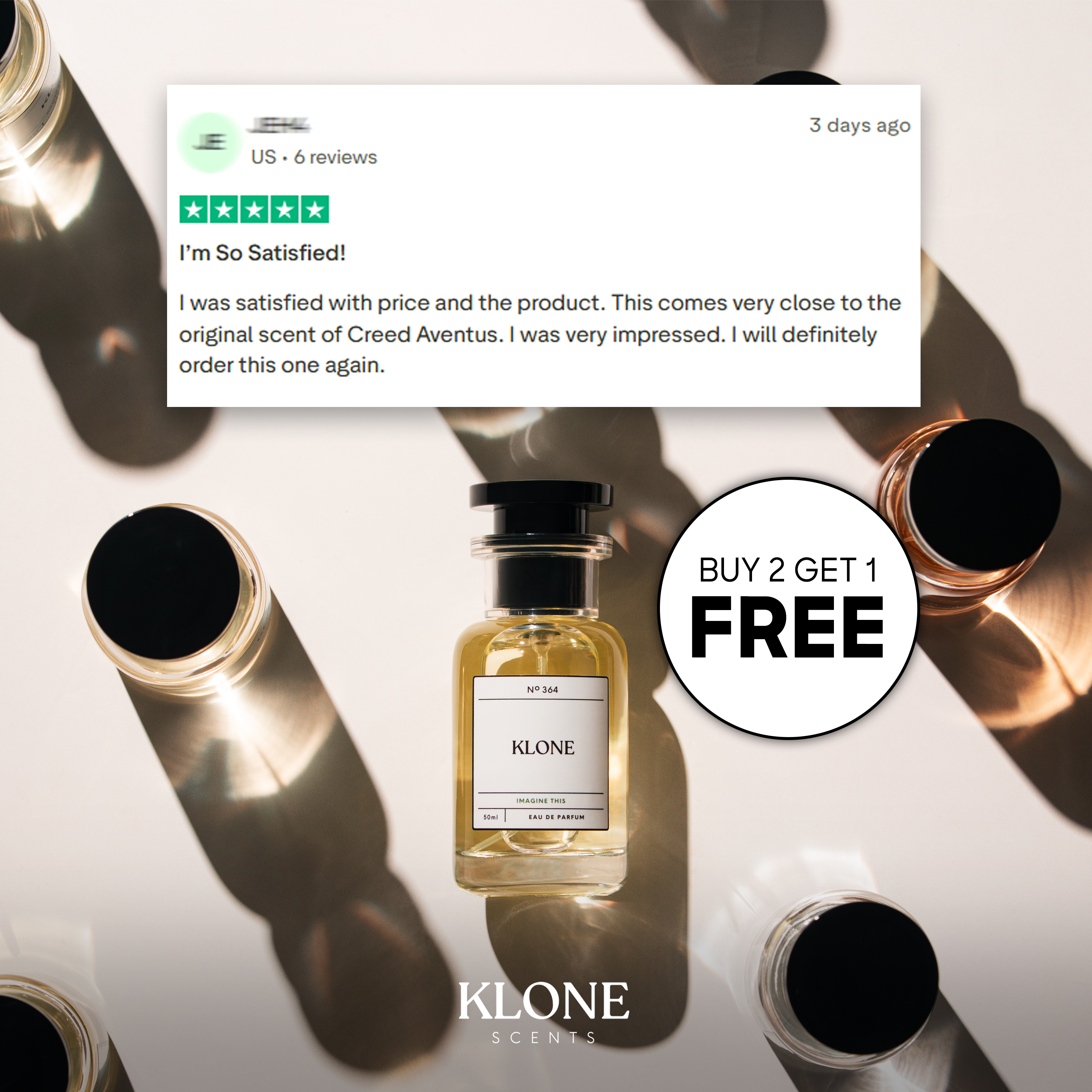 Klone Scents Facebook ad