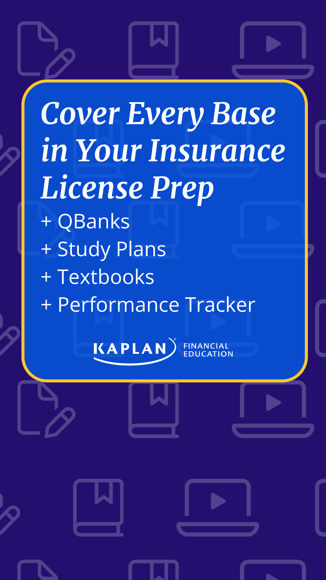 Kaplan Financial Education Facebook ad