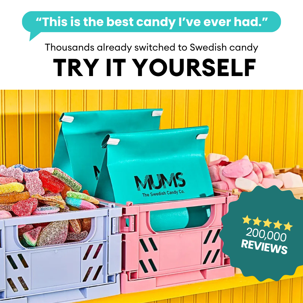 Mums - The Swedish Candy Co. Facebook ad