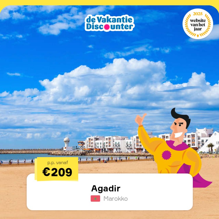 de VakantieDiscounter Facebook ad