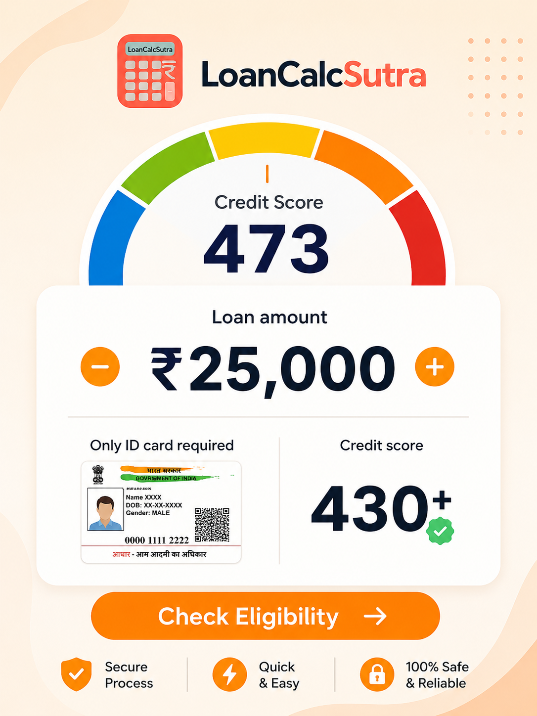 Personal Loans 0526 1 Facebook ad: LoanCalcSutra