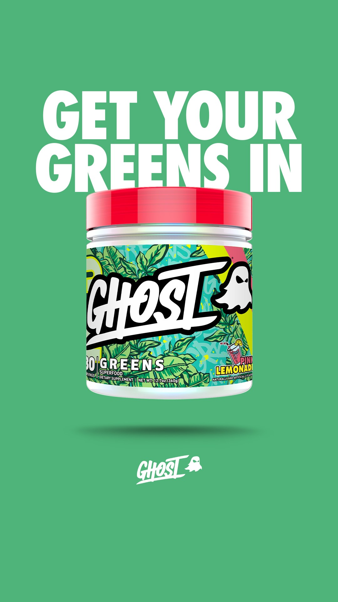 GHOST Facebook ad