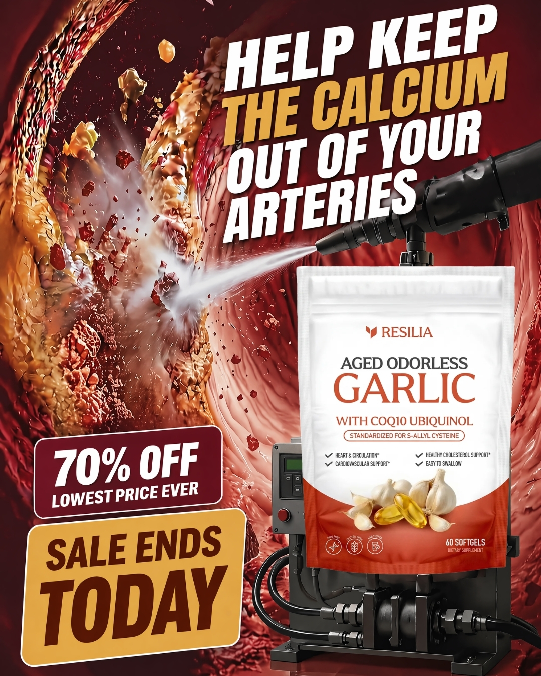 Vascular Wellness Report Facebook ad