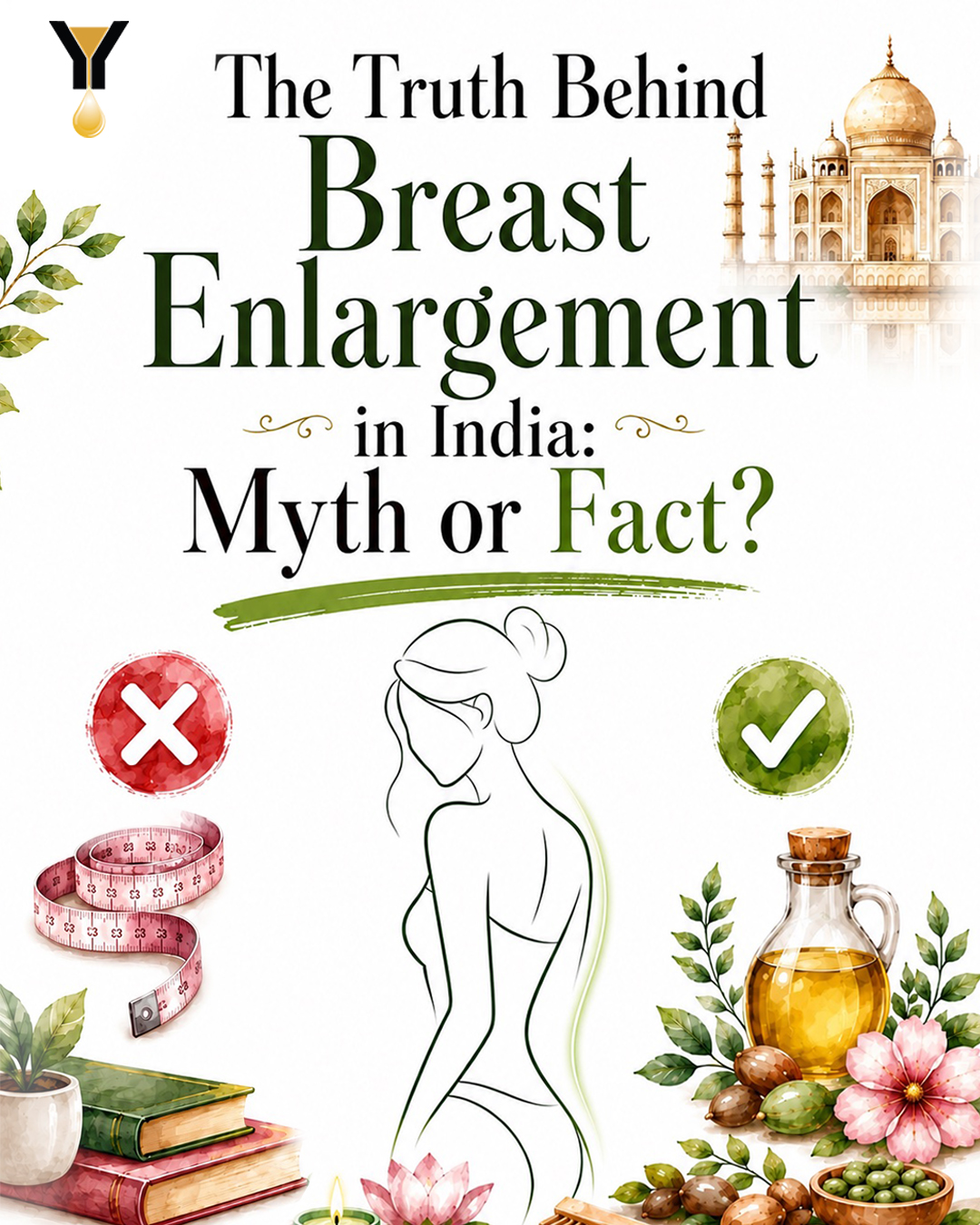 Keya Seth Aromatherapy Facebook ad: Confused by all the claims around breast enlargement…