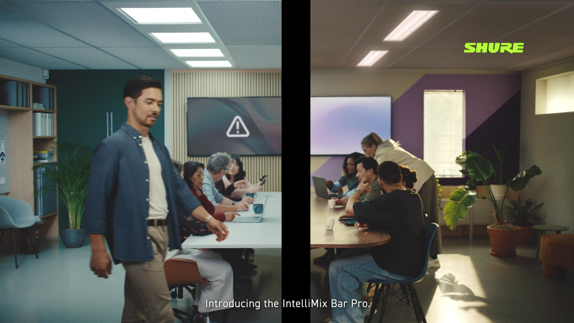 Shure Facebook ad: The IntelliMix Bar Pro - Designed For the AI-Powered…