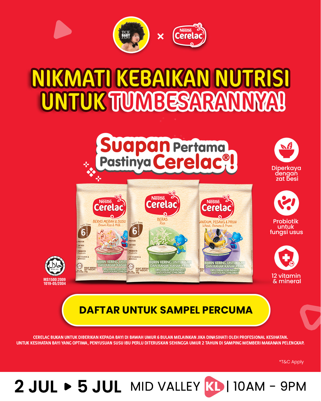 TCE Baby Expo Facebook ad