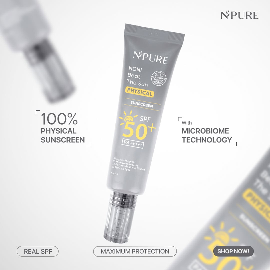 Npure Skincare Facebook ad