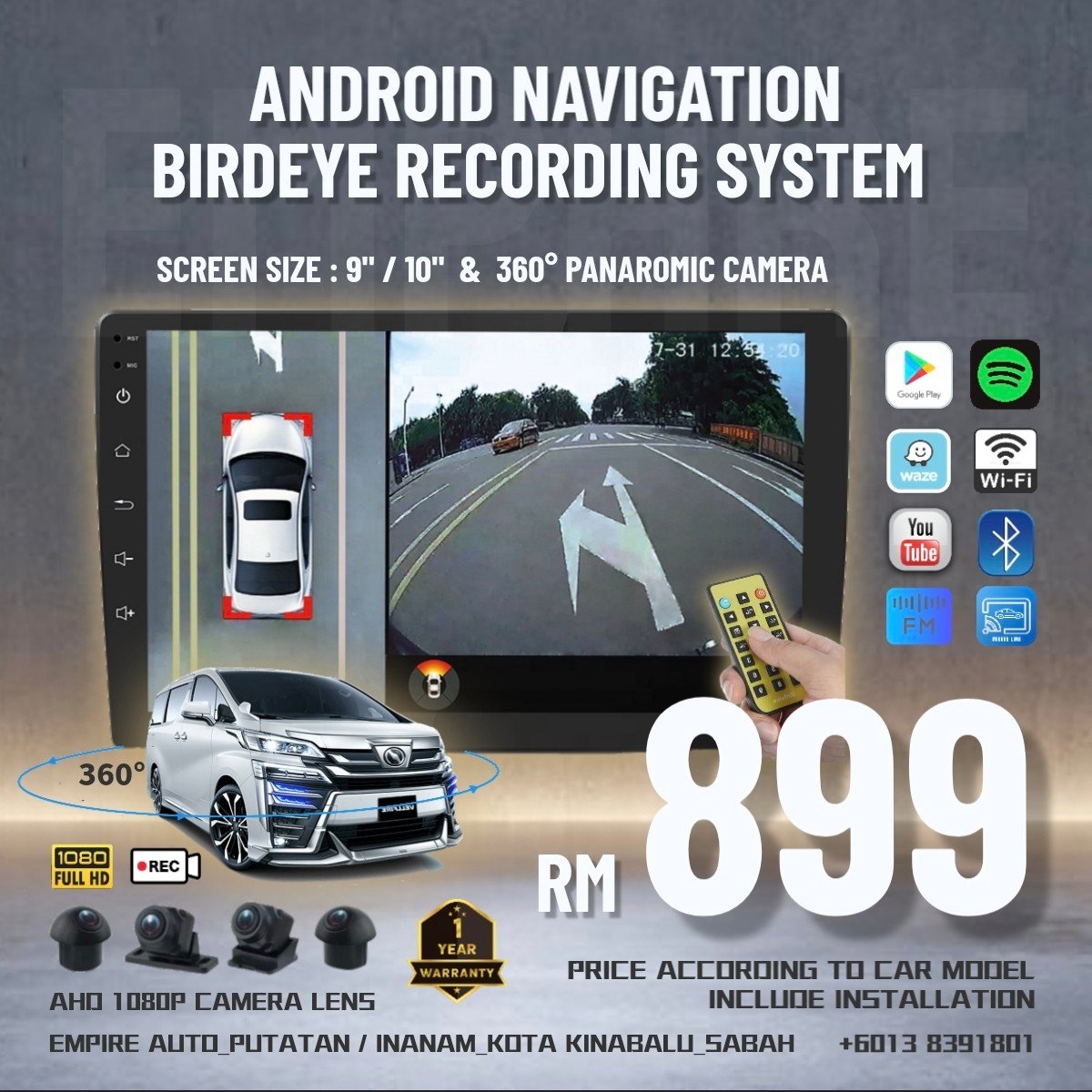 Empire Auto Inanam Facebook ad: WORRY ABOUT PARKING MISTAKE