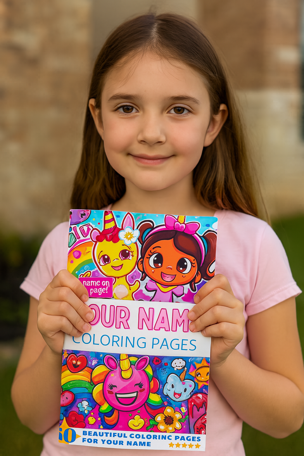 Pick-A-Page Personal Coloring Books Facebook ad