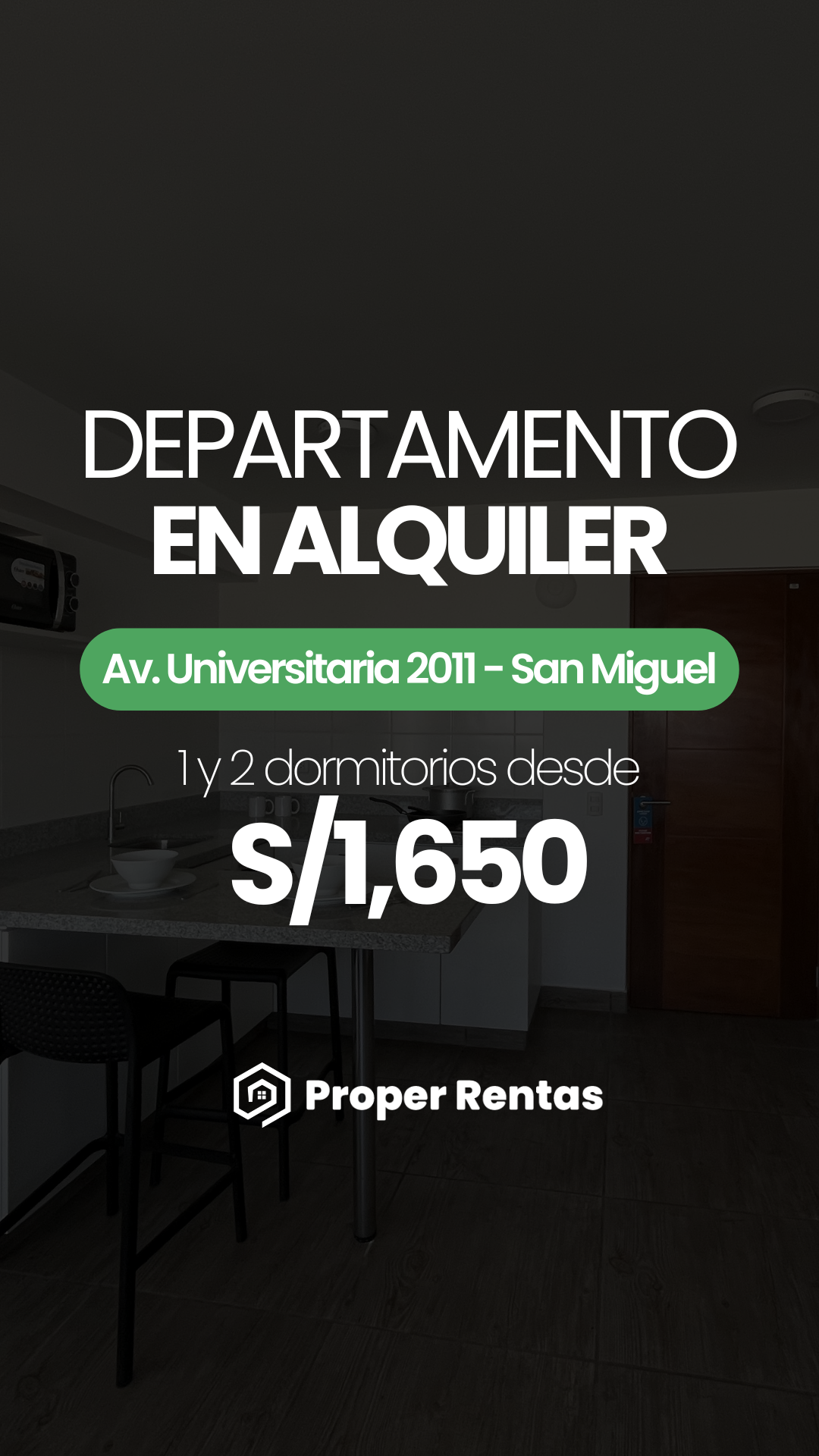 Proper Perú Facebook ad: Chatea con nosotros