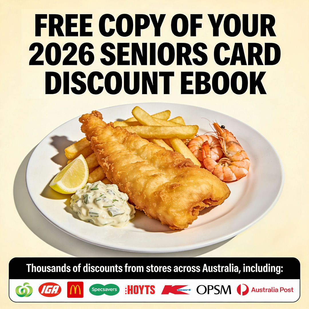 Seniors Discount Club - Bargains For Older Aussies Facebook ad