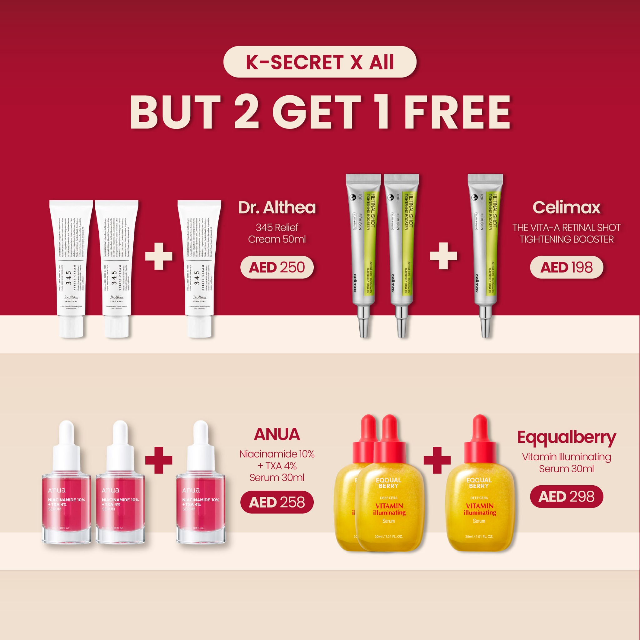 K-Secret Facebook ad