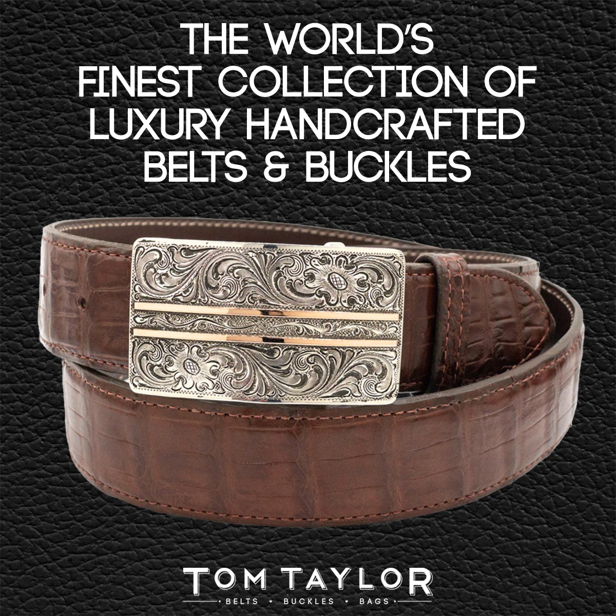 Tom Taylor Belts, Buckles, Bags Facebook ad