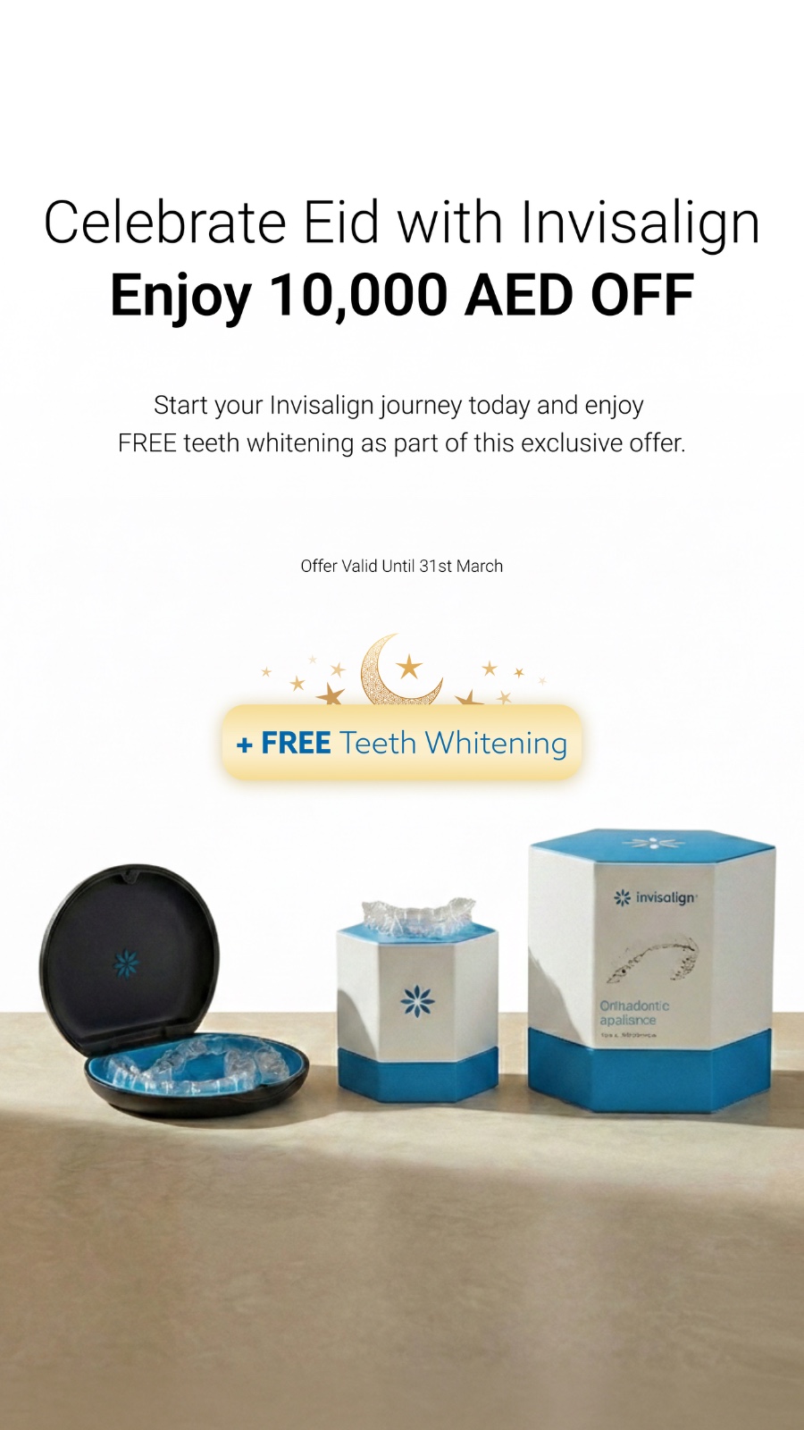 Invisalign Center Facebook ad from Feb 24, 2026