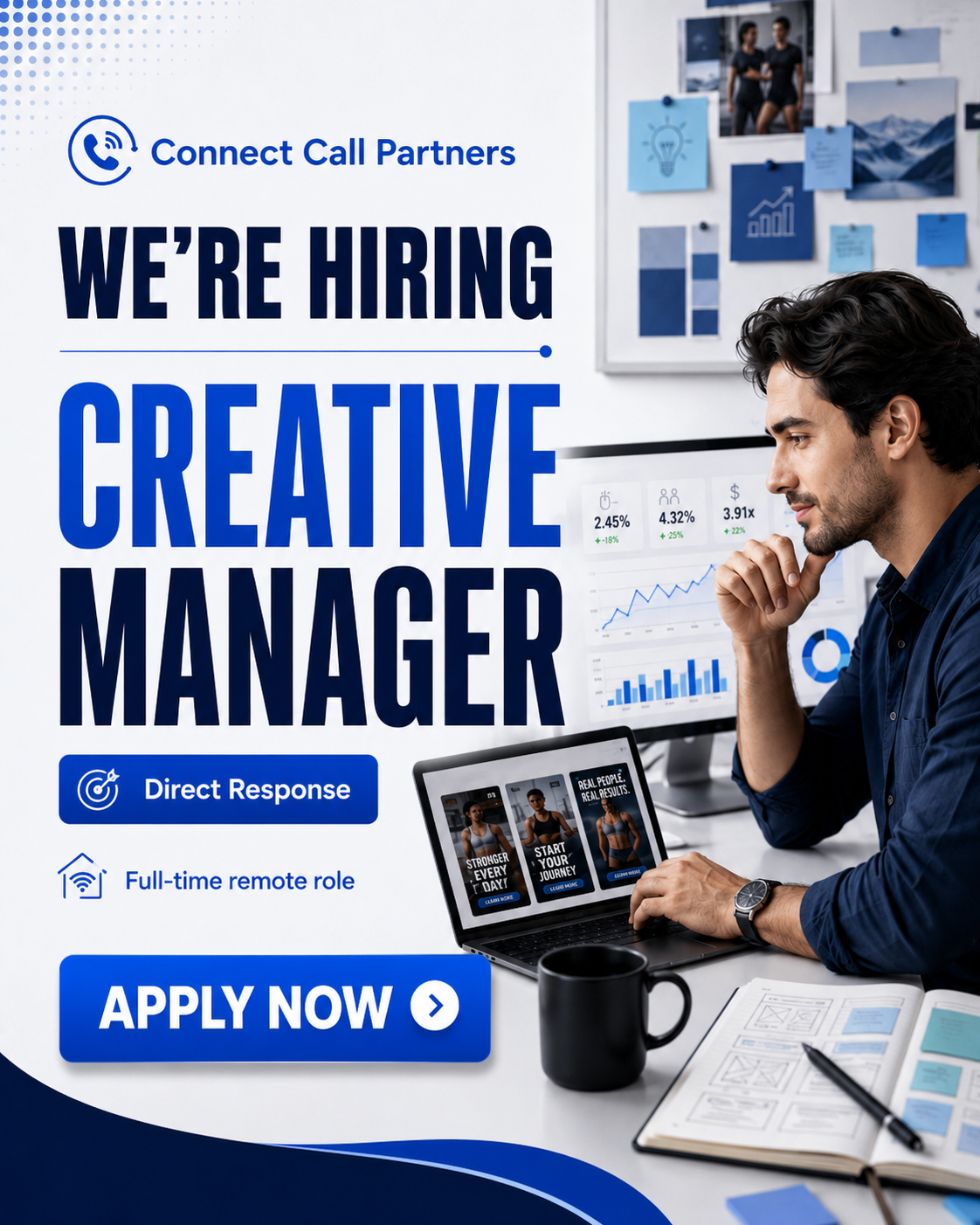 Connect Call Partners Facebook ad