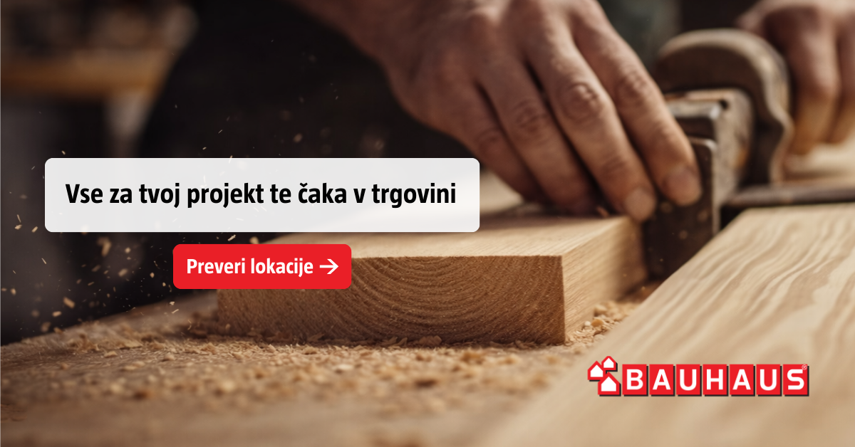 BAUHAUS Slovenija Facebook ad