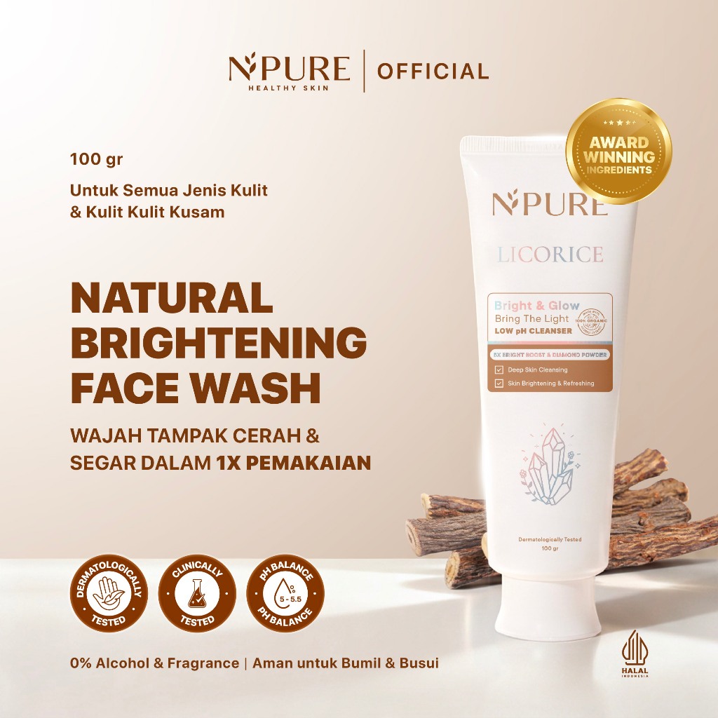 Npure Skincare Facebook ad