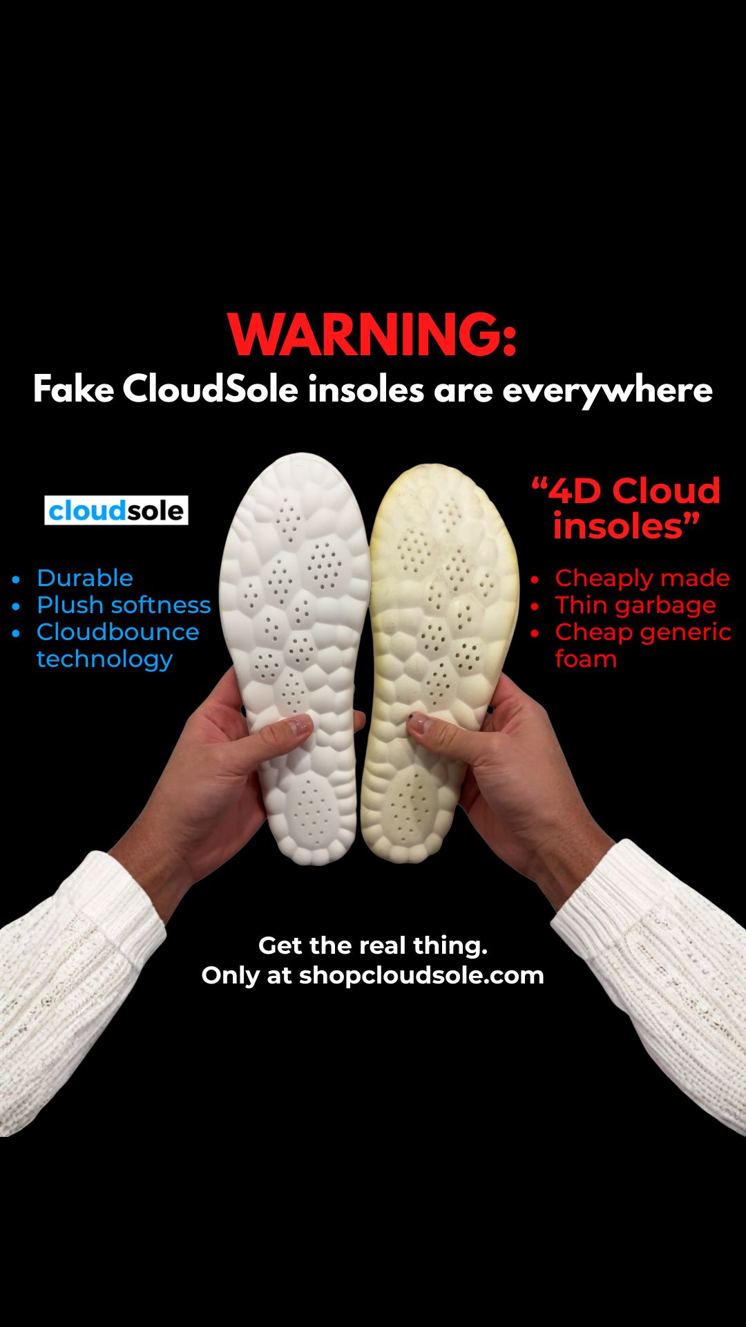 CloudSole Facebook ad