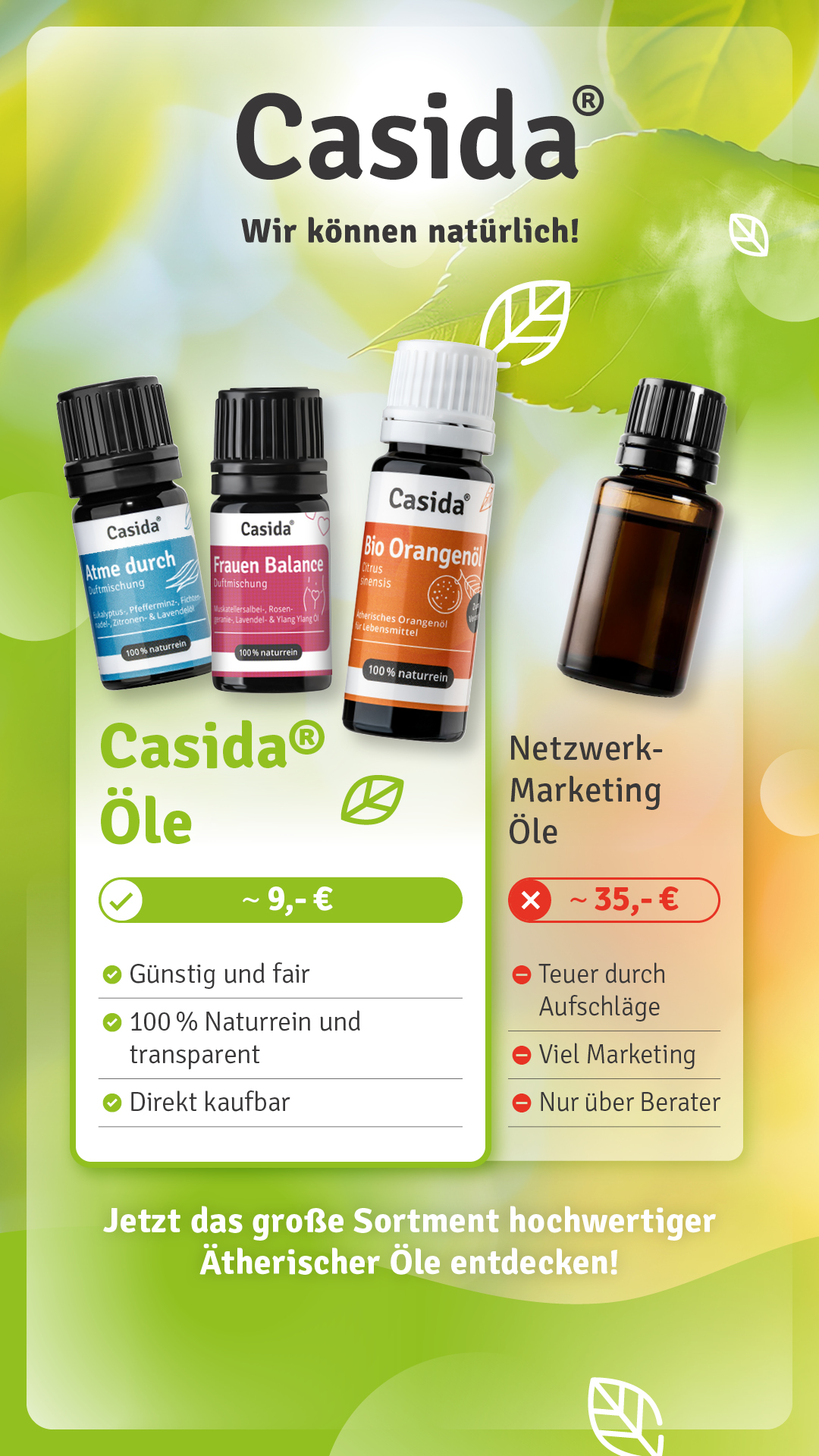 Casida Facebook ad