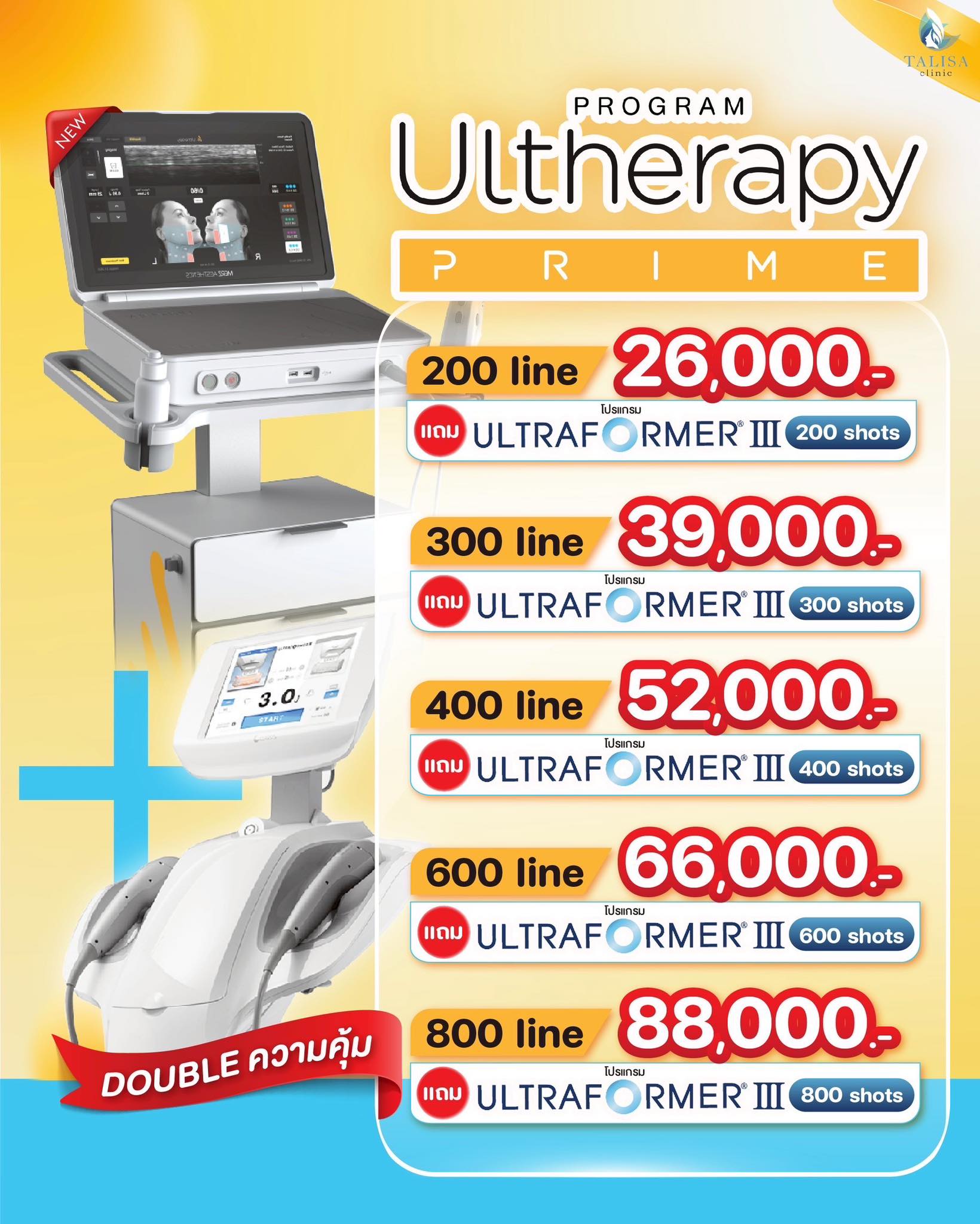 TALISA Clinic Facebook ad
