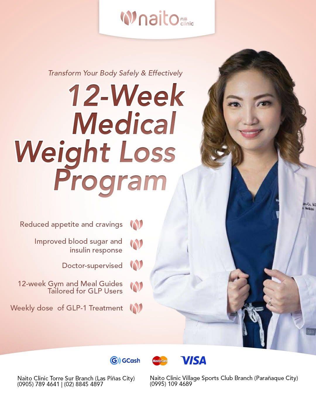 Naito Clinic Facebook ad: Our GLP Weight Management Program isn’t just a…