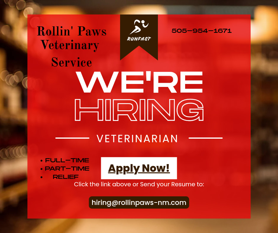 Rollin' Paws Mobile Vet Facebook ad: URGENT