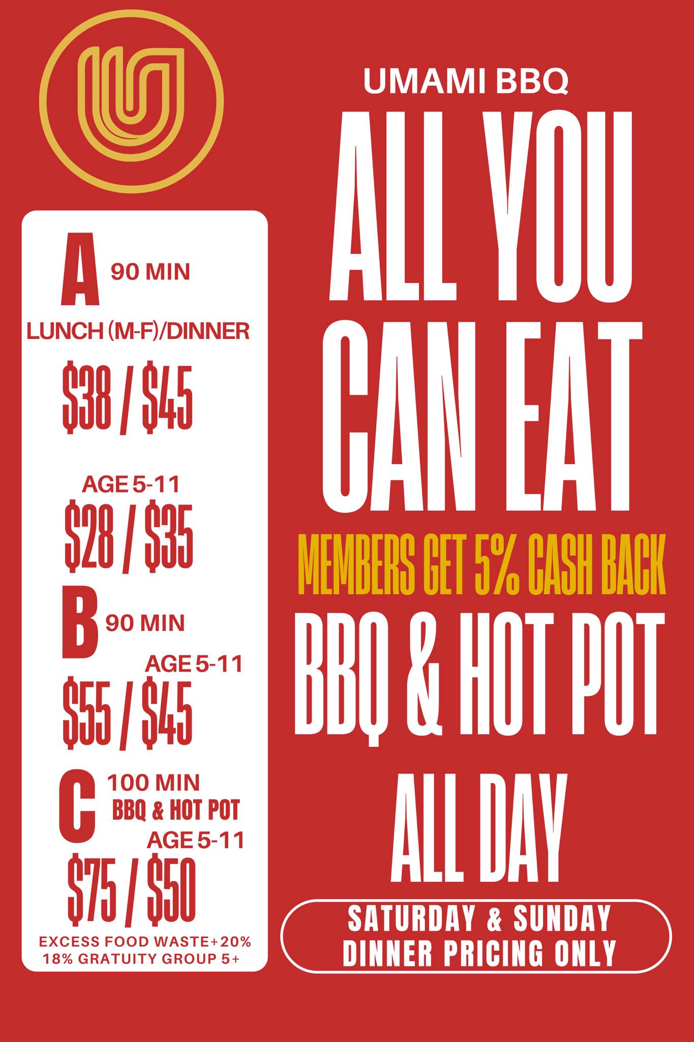 UMAMI BBQ & BAR Facebook ad