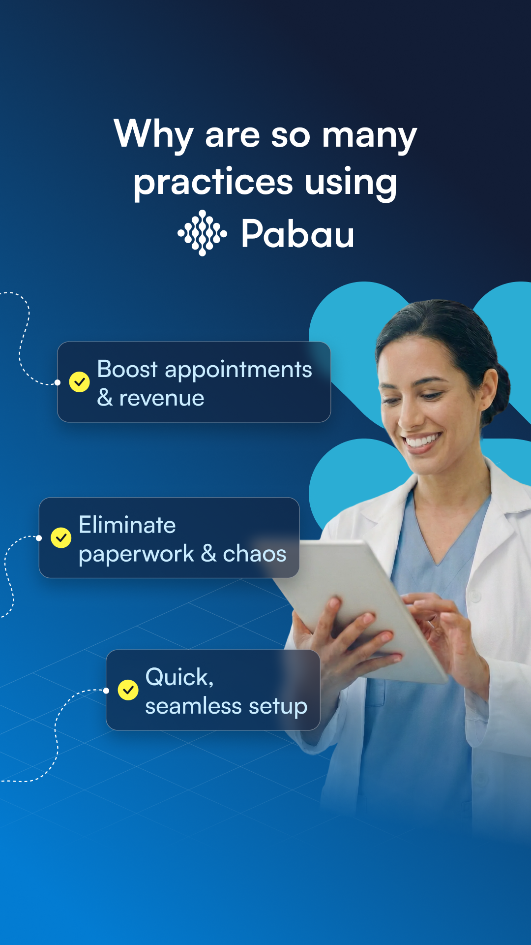 Pabau Clinic Software Facebook ad
