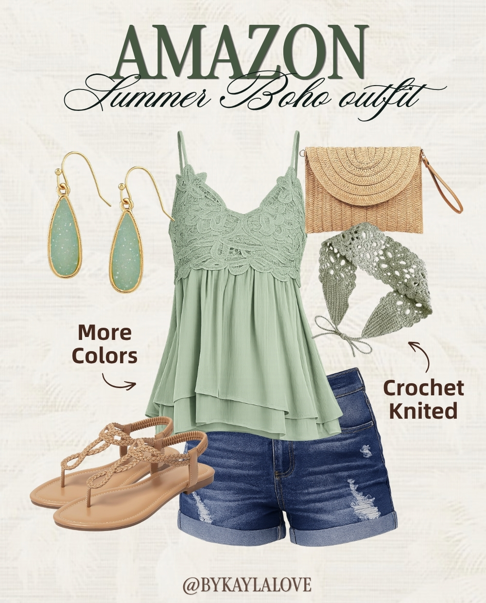 Kayla Love Facebook ad: This summer boho look is giving laid-back vacation…