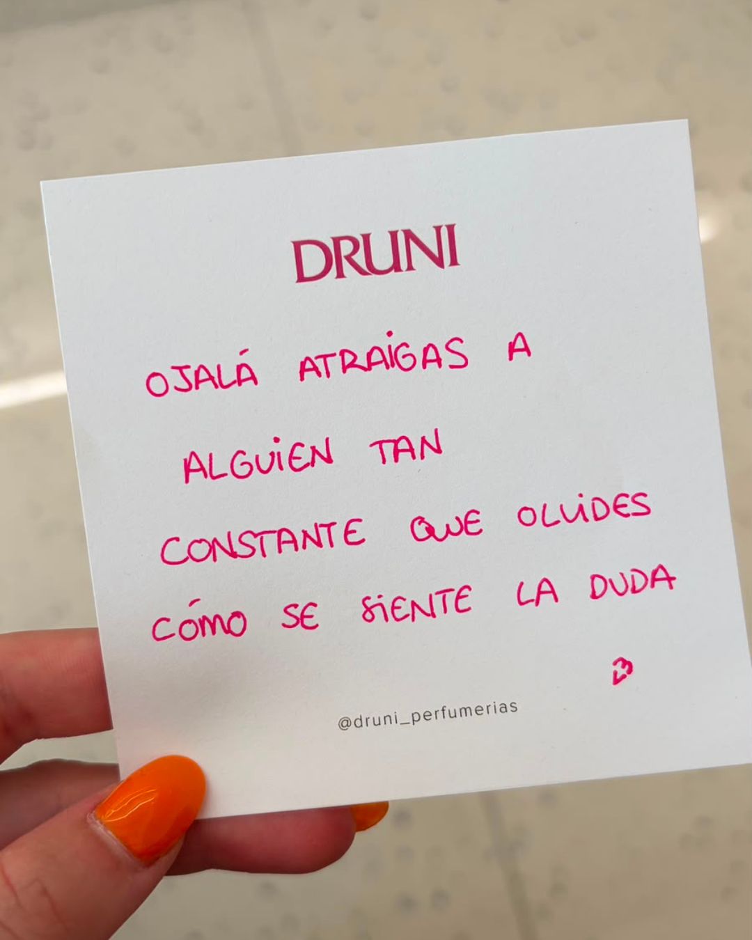 Druni Facebook ad