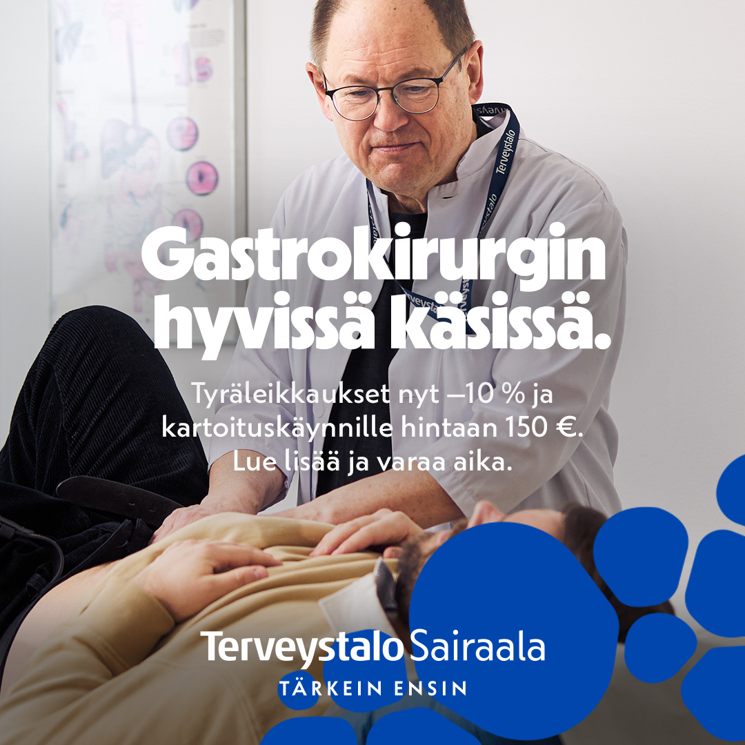 Terveystalo Facebook ad from Mar 15, 2026