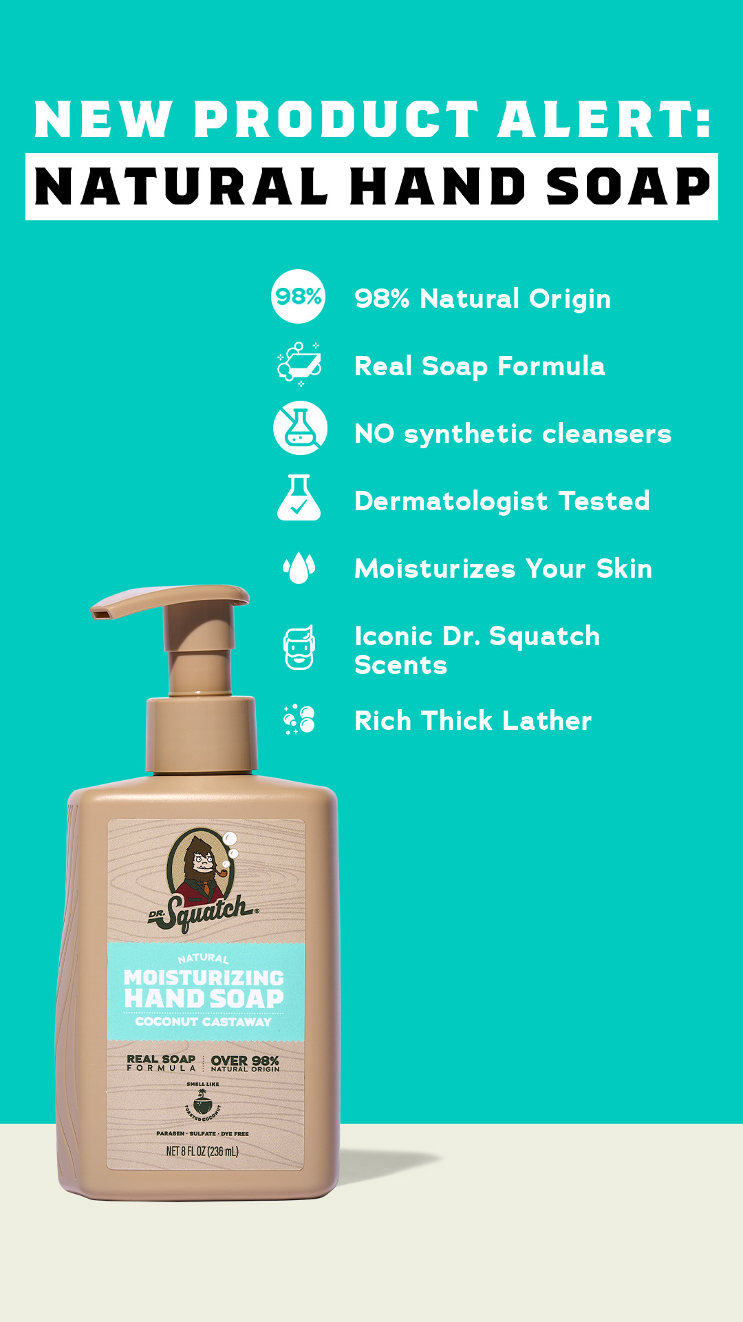 Dr. Squatch Facebook ad